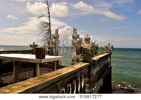 Peaceful View Near Candi Dasa, Bali, Indonesia.