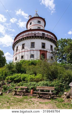 Hunting Chateau Humprecht Surrounded By A Wood Park, Formerly A Game Reserve, Sobotka, Czech Republi