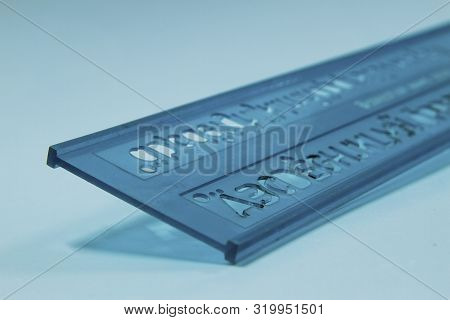 Uniform Lettering Old Fashioned Image & Photo (Free Trial) | Bigstock