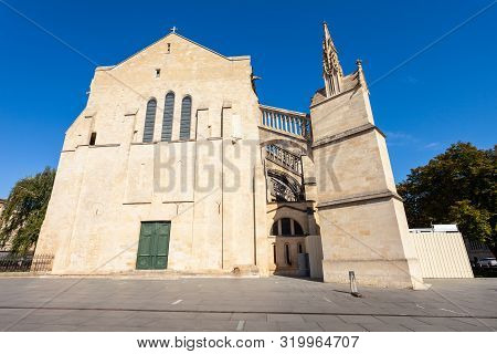 Bordeaux Cathedral Or Cathedral Of Saint Andrew Of Bordeaux Or Cathedrale Saint Andre In Bordeaux, F
