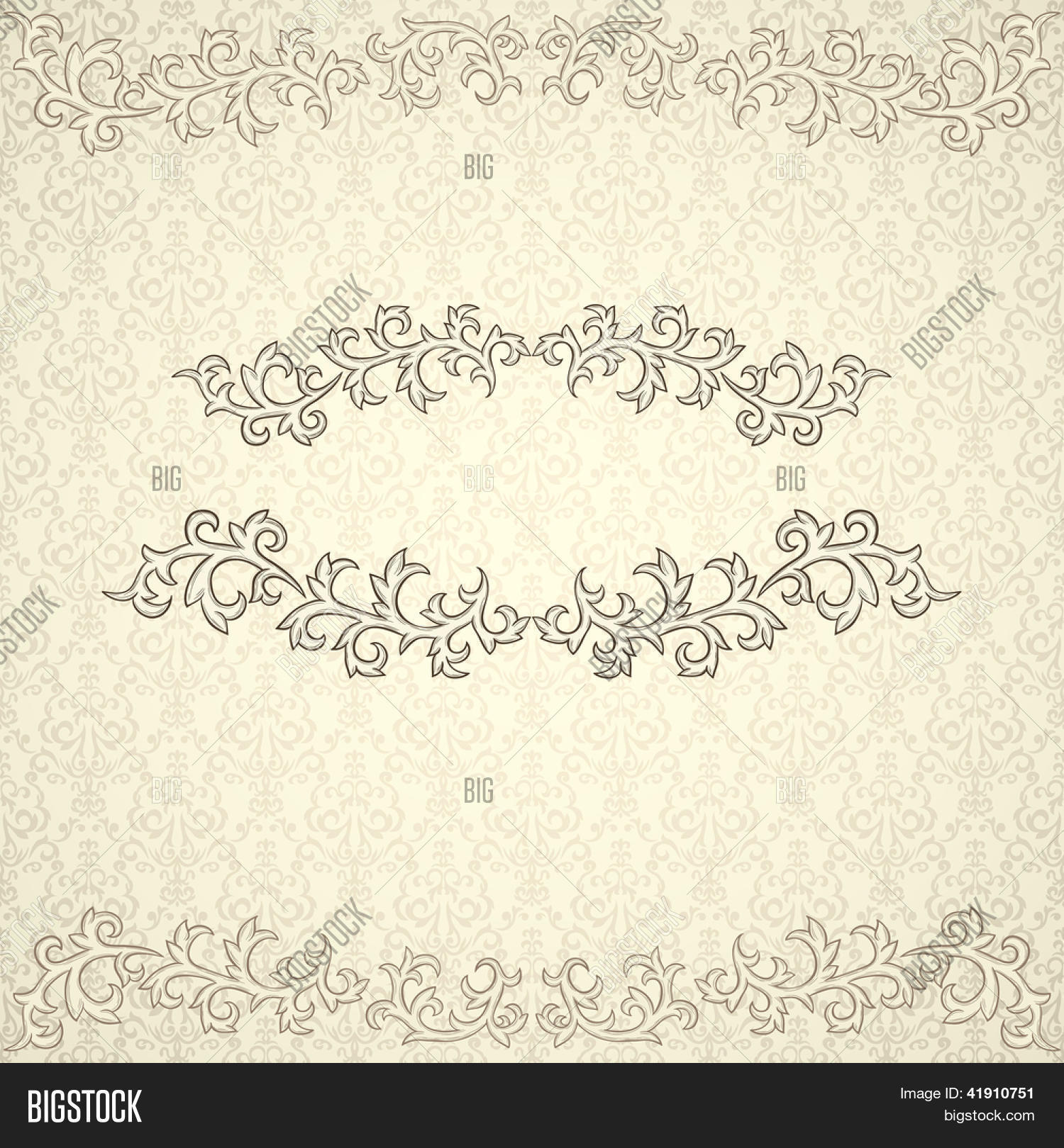 Vintage Frame On Image & Photo (Free Trial) | Bigstock