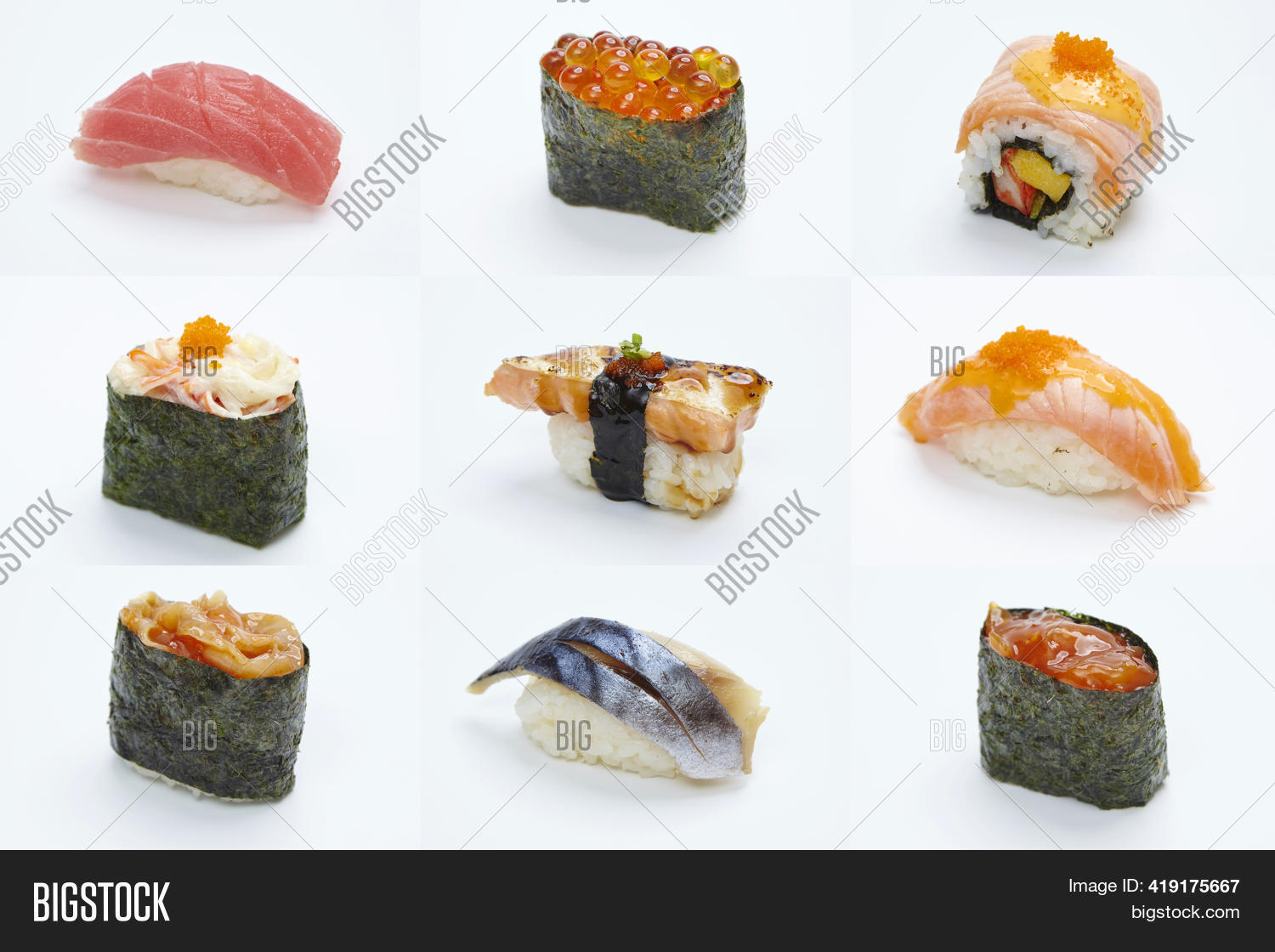 Sushi Set Japan Image & Photo (Free Trial) Bigstock