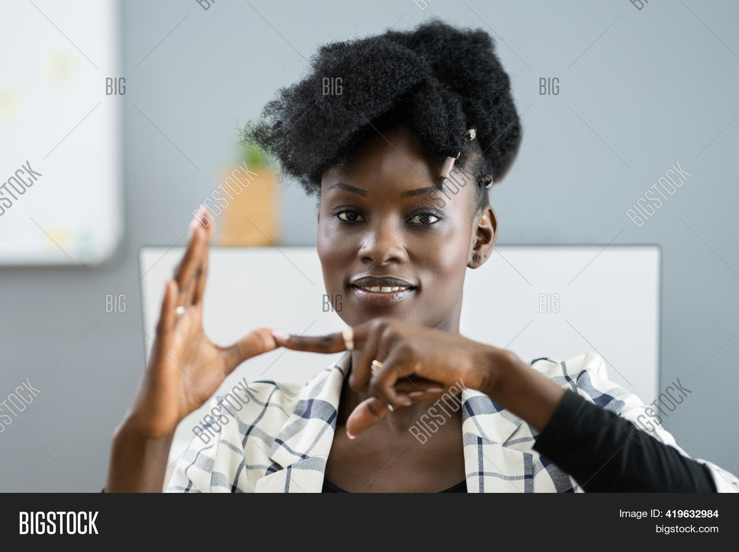 African American Deaf Image & Photo (Free Trial) Bigstock