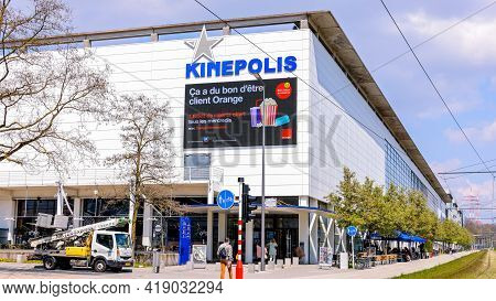 Kinepolis Movie Theatre In Luxembourg - Travel Photography - City Of Luxemburg, Luxemburg - April 30