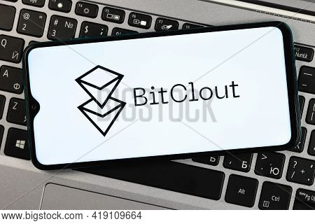 Kazan, Russia - May 2, 2021: Bitclout Is A Crypto Social Network That Allows You To Speculate On Peo