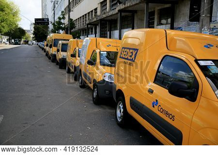 Post Office Vehicle In Salvador