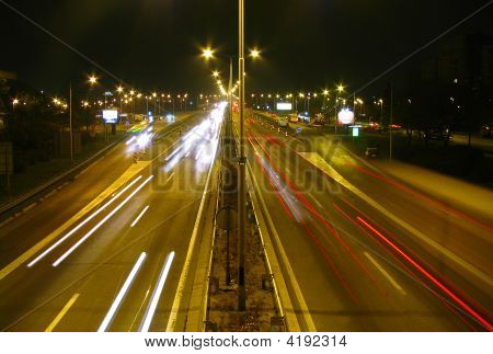 高速道路夜
