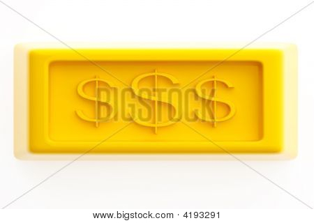 Lingotes de ouro brilhante