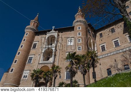 Urbino, In The Marche Region Of Italy