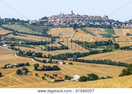 Panoramaudsigt over Potenza Picena