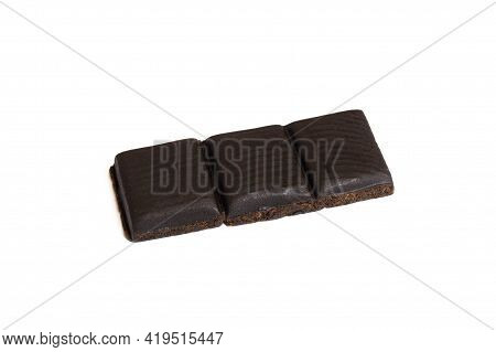 Tile Of Hematogen Isolated On White Background Close Up