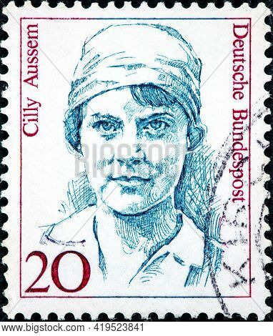 Germany - Circa 1988: A Stamp Printed In Germany From The 