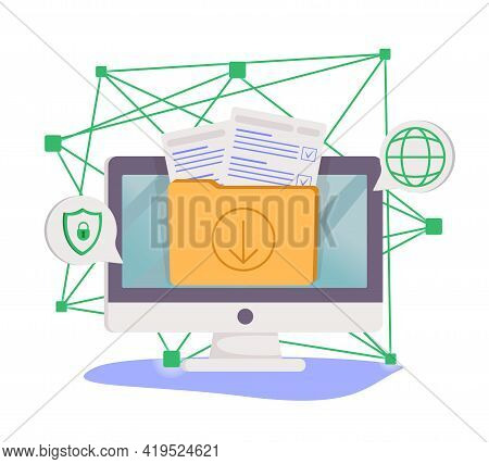 Database Security Software Development. Id Theft, Hacking Crime, Computer Malware. Data Protection, 