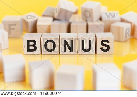 Bonus Word Made With Building Blocks, Concept
