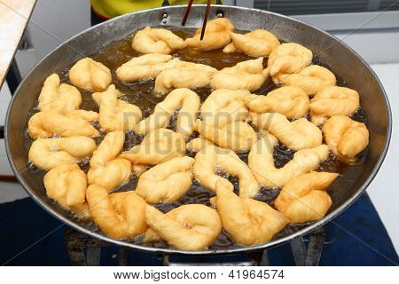 Derin kızarmış Doughstick