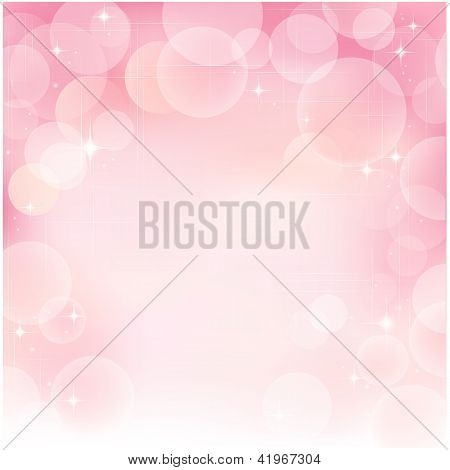 Pink abstrakt boble baggrund