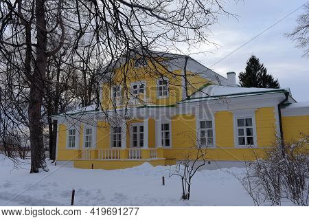 Russia, Boldino 20-12-2019 House Museum Of The Poet Pushkin In Boldino Russia