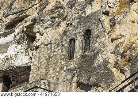Medieval Basarbovo Rock Monastery Dedicated To Saint Dimitar Basarbowski, Ruse Region, Bulgaria