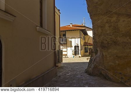 Medieval Basarbovo Rock Monastery Dedicated To Saint Dimitar Basarbowski, Ruse Region, Bulgaria