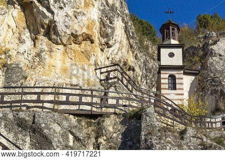 Medieval Basarbovo Rock Monastery Dedicated To Saint Dimitar Basarbowski, Ruse Region, Bulgaria