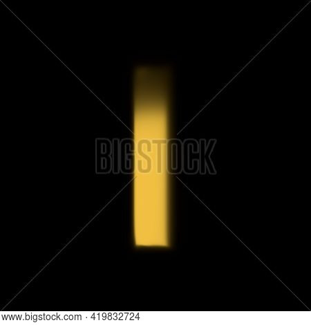Gold Realistic 3d Rendering Hebrew Alphabet, Shiny Metallic Jewfish Symbols And Characters