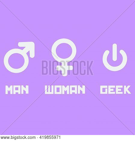 The Vector For Those People Who Don\'t Discriminate Any Gender