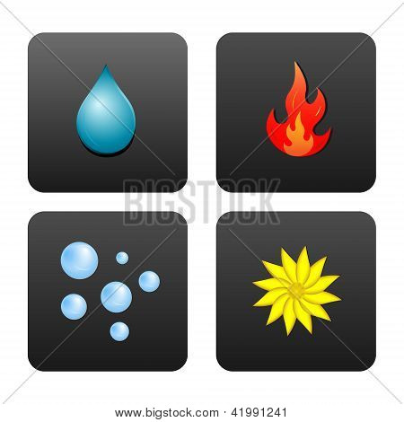 Fire elementer
