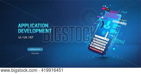 Application, Website, Software Development For Mobile Phone, Smartphone. Create Software And Web Des