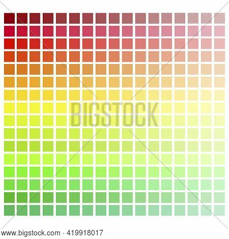 Graphic Color Background. Colorful Palette. Stock Image. Vector Illustration. Eps 10.