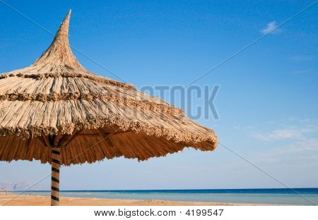 Ombrellone in spiaggia