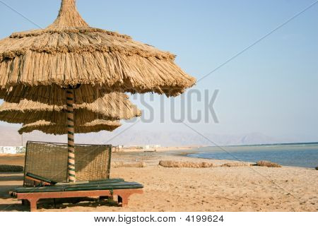 Ombrellone in spiaggia