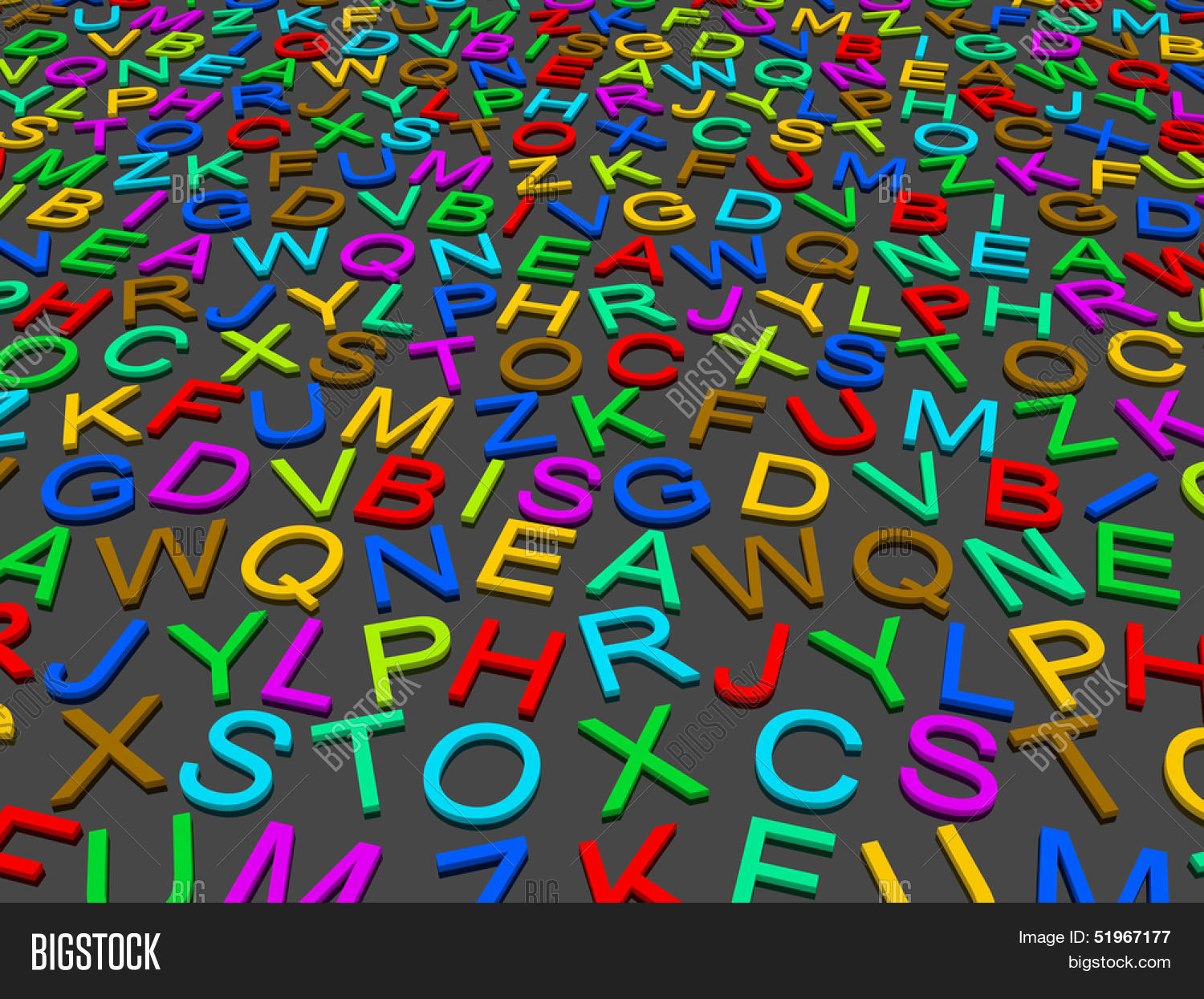 Letters English Image & Photo (Free Trial) | Bigstock