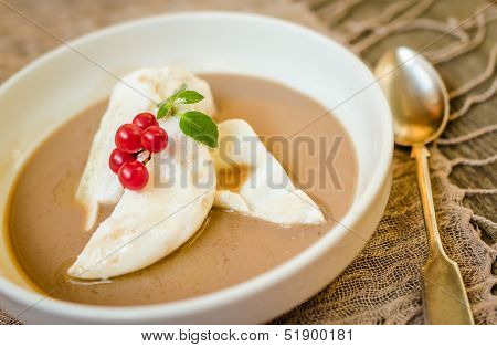 Floating Island Dessert
