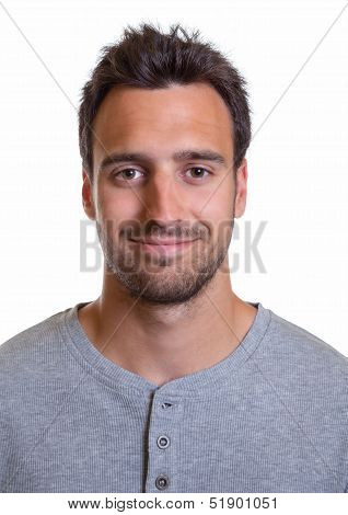 Portrait of a latin man