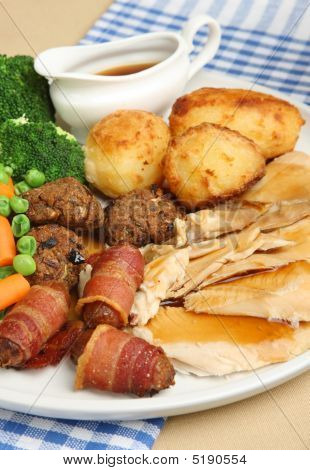 Cena pollo arrosto