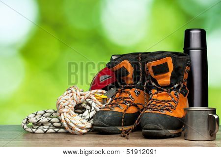 Hiking concept