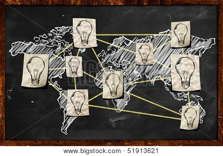 Shining The World on Blackboard