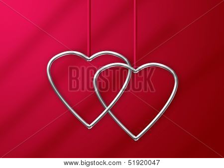 metallic hearts