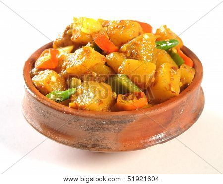Spicy Aloo Tarkari
