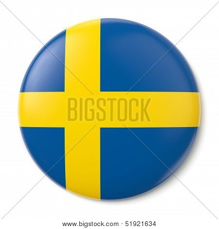Sweden States Pin-back