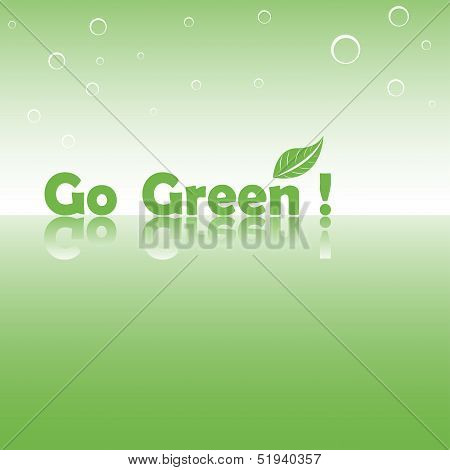 Go green