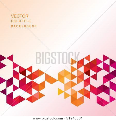 vector geometric background