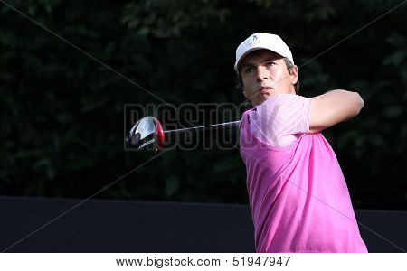 Thorbjorn Olesen  at the Seve Trophy 2013