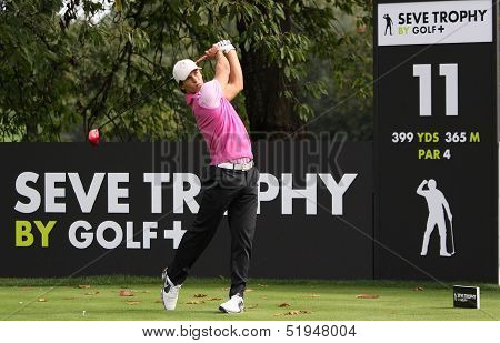 Thorbjorn Olesen  at the Seve Trophy 2013