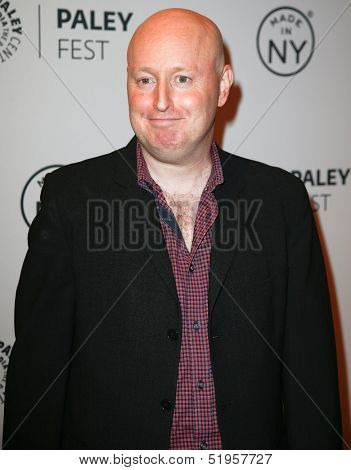 NEW YORK-OCT 4: Writer Joe Weisberg attends 'The Americans' during 2013 PaleyFest: Made In New York at Paley Center for Media on October 4, 2013 in New York City.