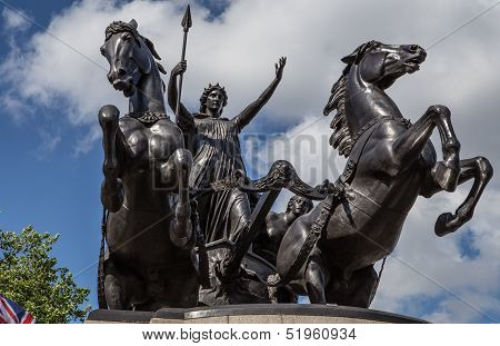 Monument to Queen Bodicea