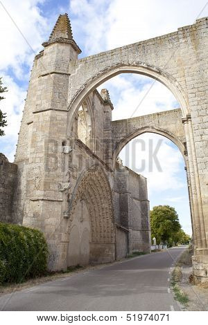 San Anton, The Ruins Of The Convent Of The Antonians. Spain