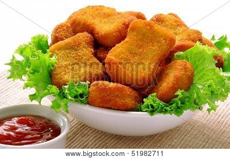 Nuggets Closeup