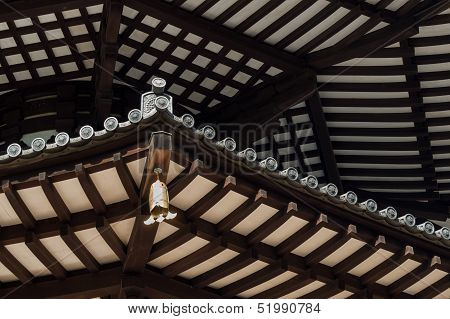 Japanese Pagoda Roof Beams