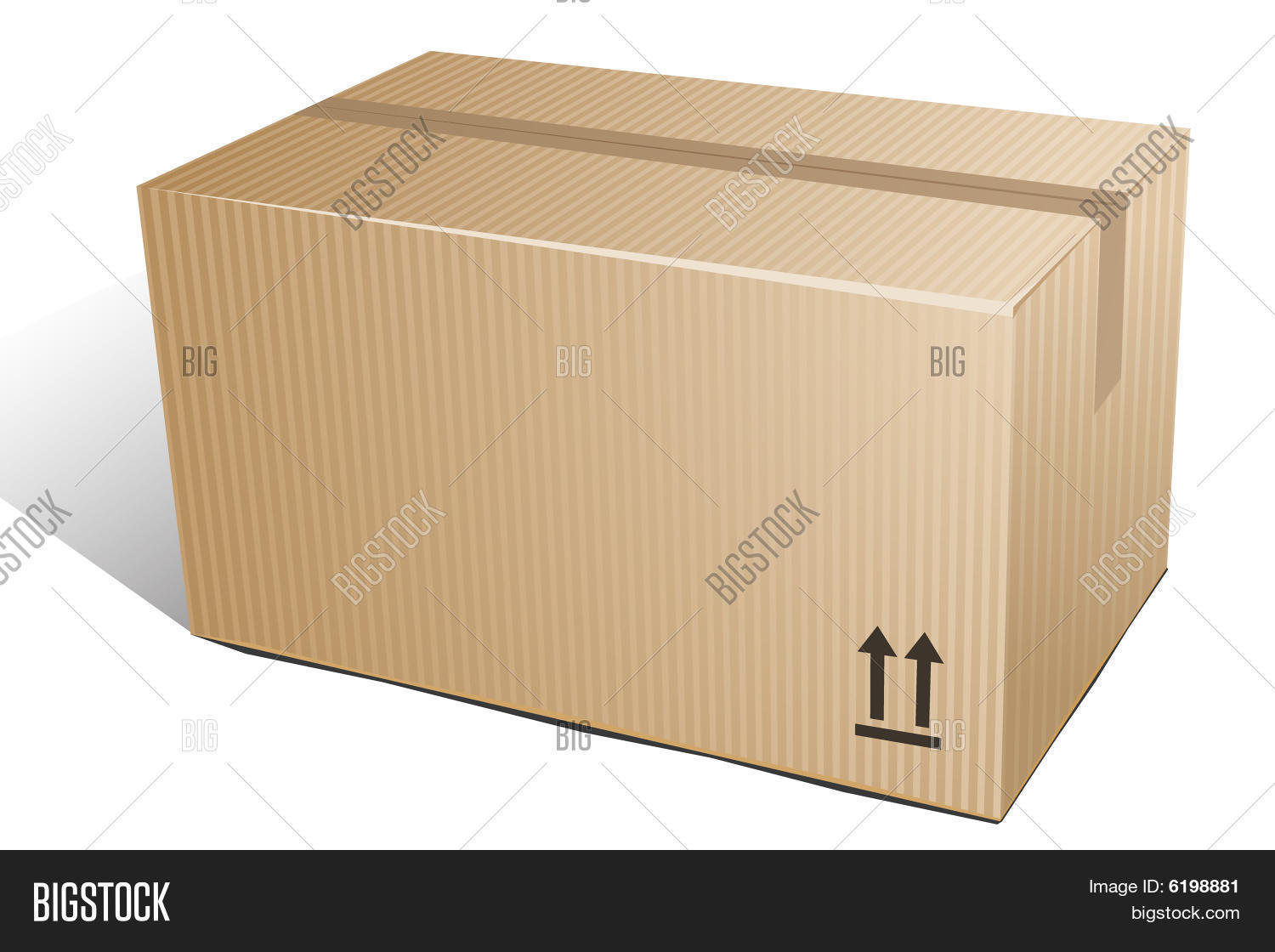 Corrugated Box. Vector & Photo (Free Trial) Bigstock